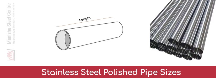 Stainless Steel Polished Pipe Sizes