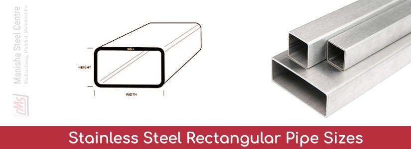 Stainless Steel Rectangular Pipe Sizes