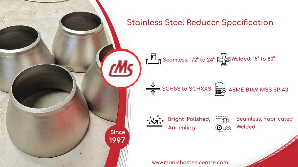 Stainless Steel Reducer Specification