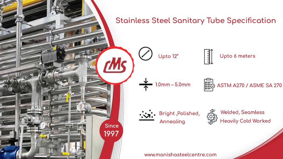 Stainless Steel Sanitary Tube Specification