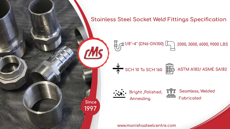 Stainless Steel Socket Weld Fittings Specification