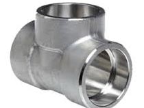 Super Duplex 2507 Socket Weld Tee