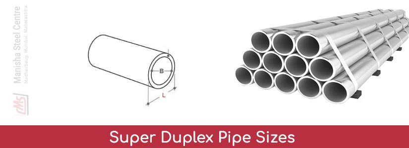 Super Duplex Pipe Sizes