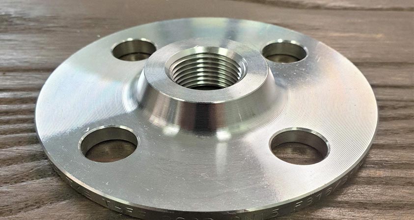 UNS R50400 Threaded Flange