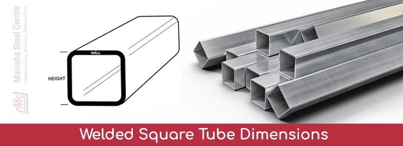 Welded Square Tube Dimensions